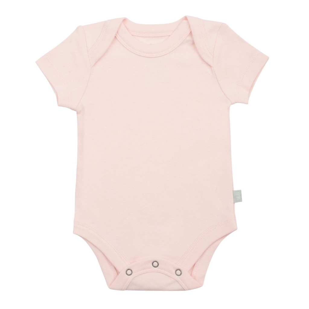 Finn + Emma Basics Organic Lap Shoulder Pink 3-6m